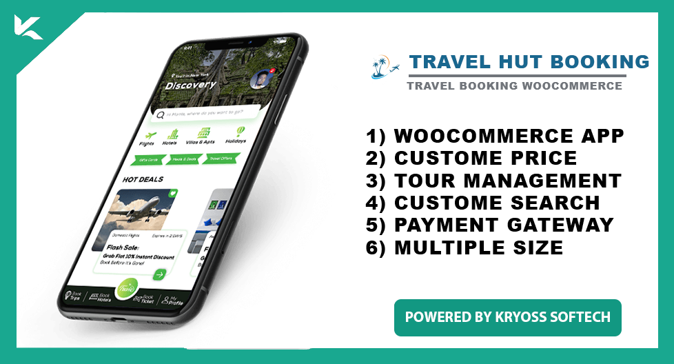 Travel Hut Booking - Travel Booking WooCommerce